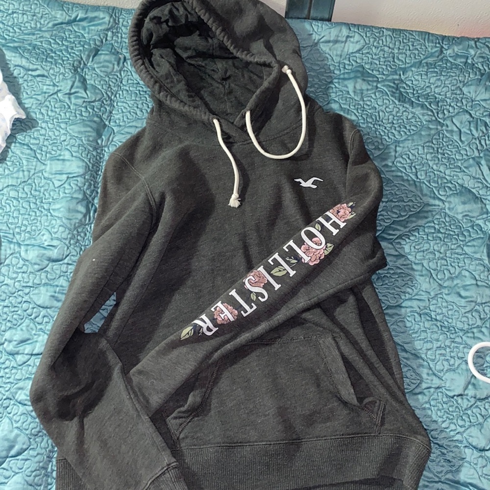 Gray hoodie